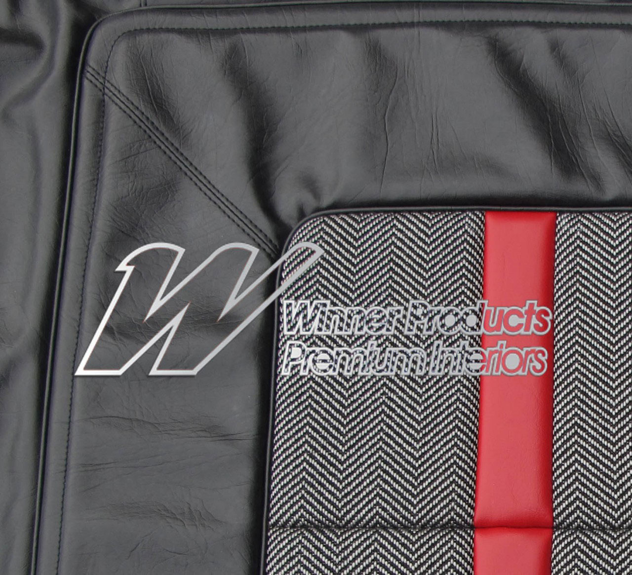 Holden Monaro HJ Monaro GTS Sedan 18X Slate & Stripe Seat Covers (Image 10 of 17)