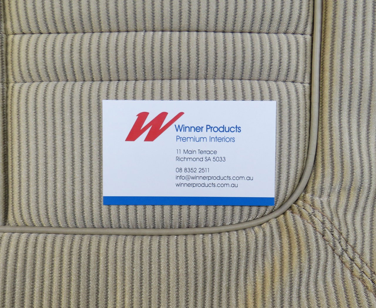 Holden Monaro HJ Monaro LS Coupe 60B Chamois & Cloth Seat Covers (Image 2 of 6)