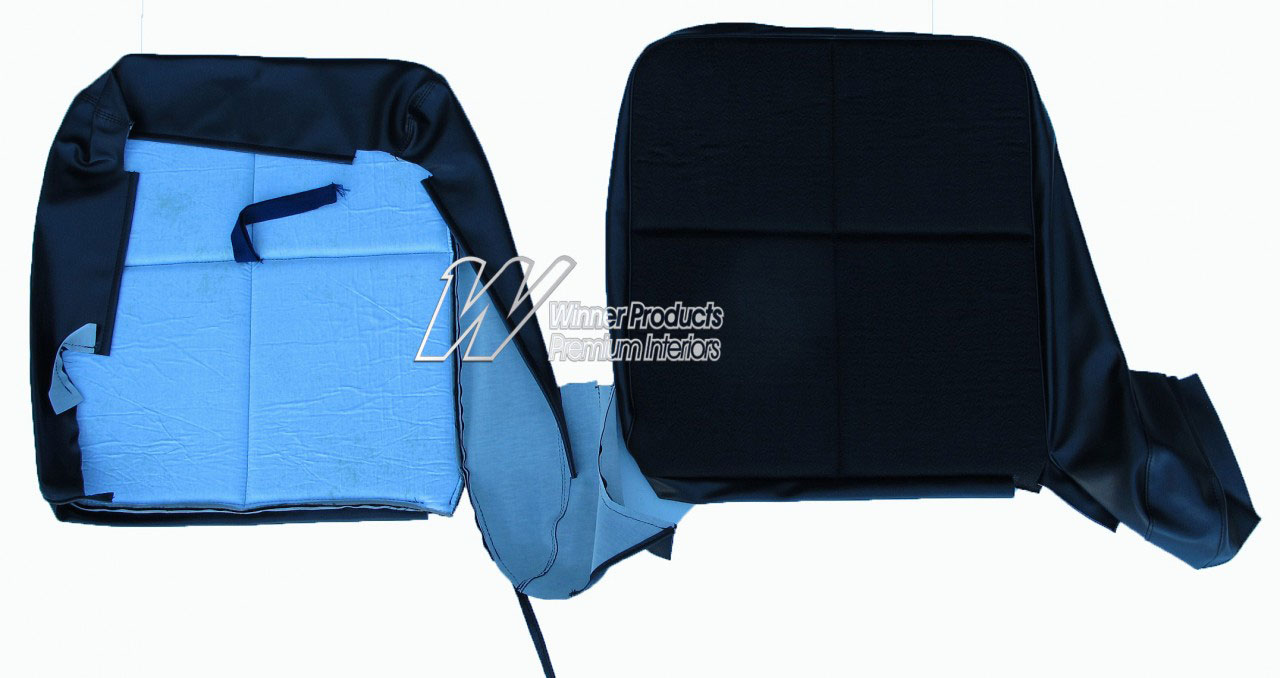 Holden Brougham HK Brougham Sedan 10M Black & Brocade Seat Covers (Image 3 of 11)