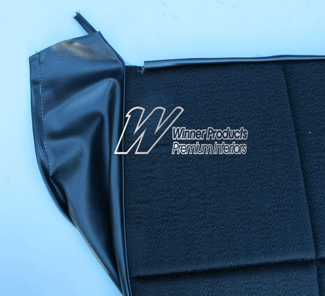 Holden Brougham HK Brougham Sedan 10M Black & Brocade Seat Covers (Image 6 of 11)