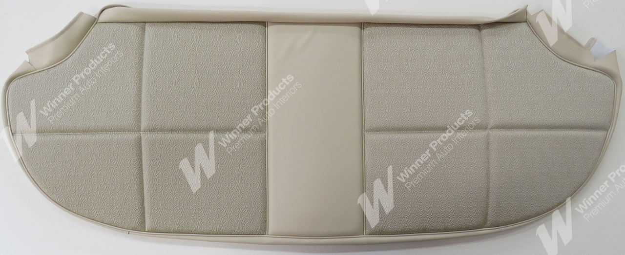 Holden Brougham HK Brougham Sedan 18M Blonde Ivory & Brocade Seat Covers (Image 5 of 8)