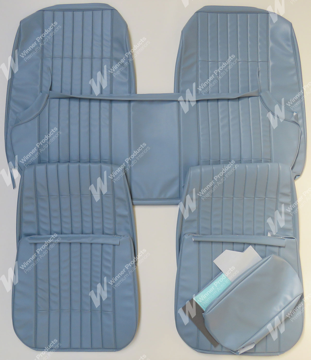 Holden Premier HK Premier Sedan 14R Light Teal Seat Covers (Image 1 of 7)