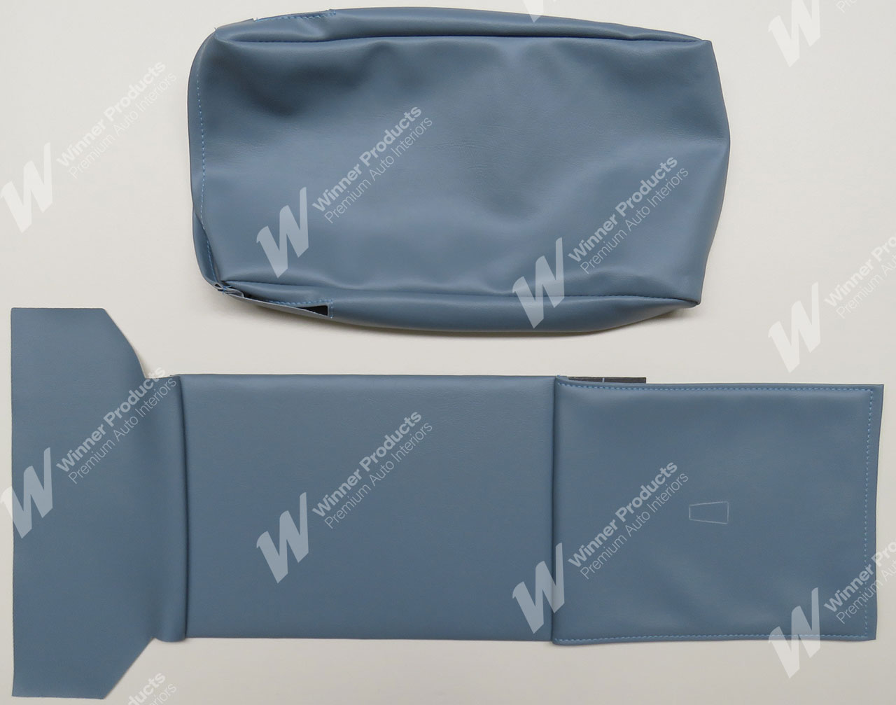 Holden Premier HK Premier Sedan 14S Light Teal & Castillion Weave Seat Covers (Image 6 of 7)