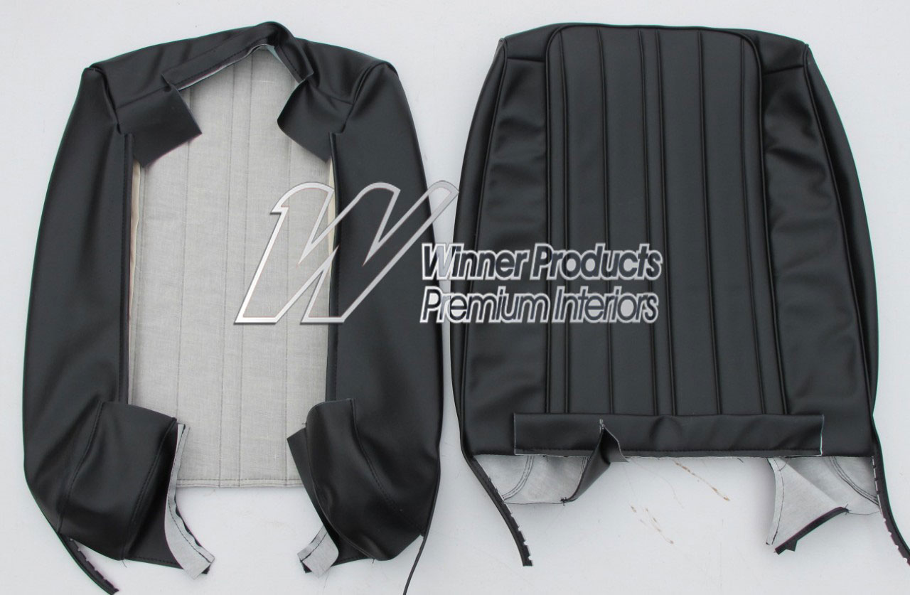 Holden Kingswood HK Kingswood Sedan 10E Black Seat Covers (Image 3 of 14)