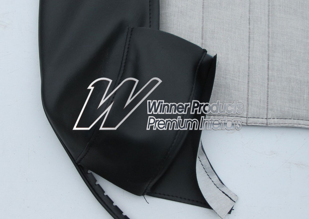 Holden Kingswood HK Kingswood Sedan 10E Black Seat Covers (Image 4 of 14)