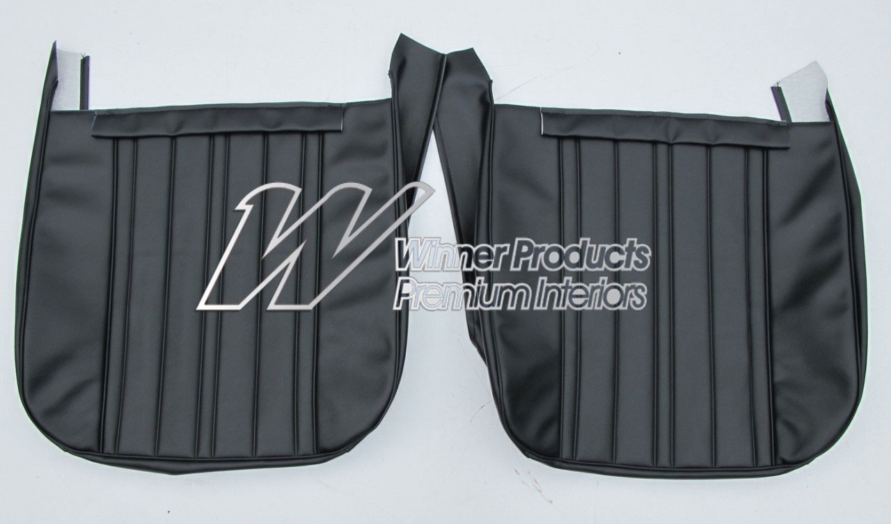 Holden Kingswood HK Kingswood Sedan 10E Black Seat Covers (Image 5 of 14)