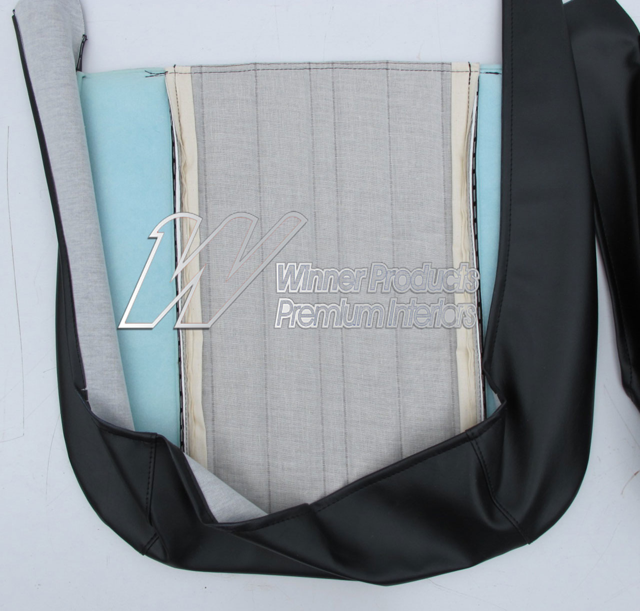 Holden Kingswood HK Kingswood Sedan 10E Black Seat Covers (Image 8 of 14)