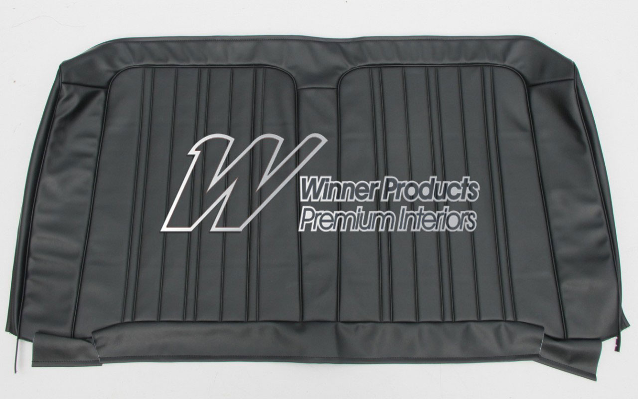 Holden Kingswood HK Kingswood Sedan 10E Black Seat Covers (Image 9 of 14)