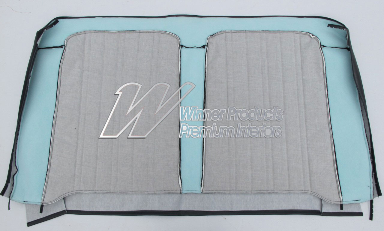 Holden Kingswood HK Kingswood Sedan 10E Black Seat Covers (Image 10 of 14)