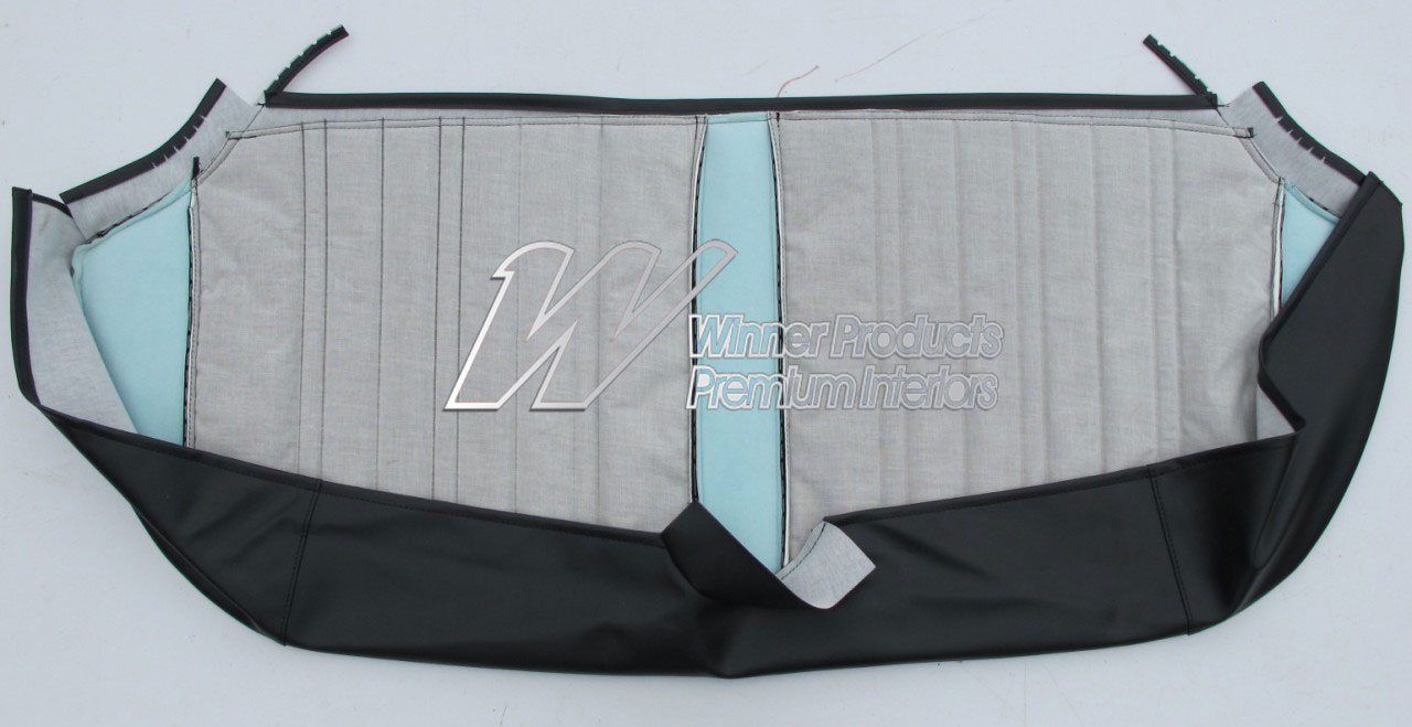 Holden Kingswood HK Kingswood Sedan 10E Black Seat Covers (Image 12 of 14)