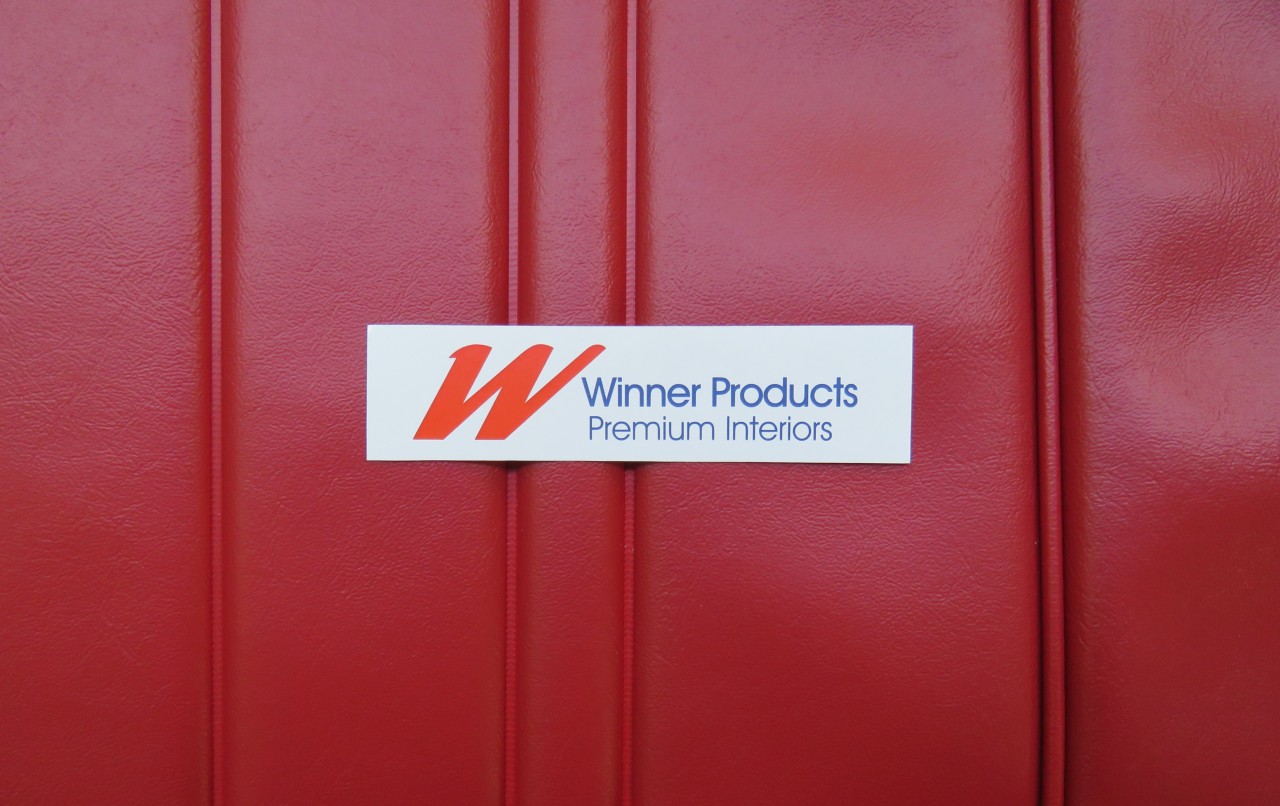 Holden Kingswood HK Kingswood Panel Van 12F Goya Red Seat Covers (Image 4 of 4)