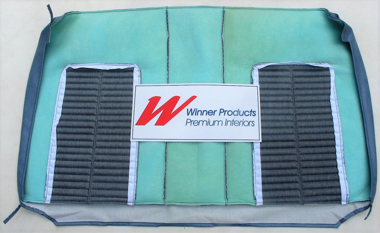 Holden Monaro HK Monaro Coupe 14Z Jacana Blue Seat Covers (Image 3 of 9)