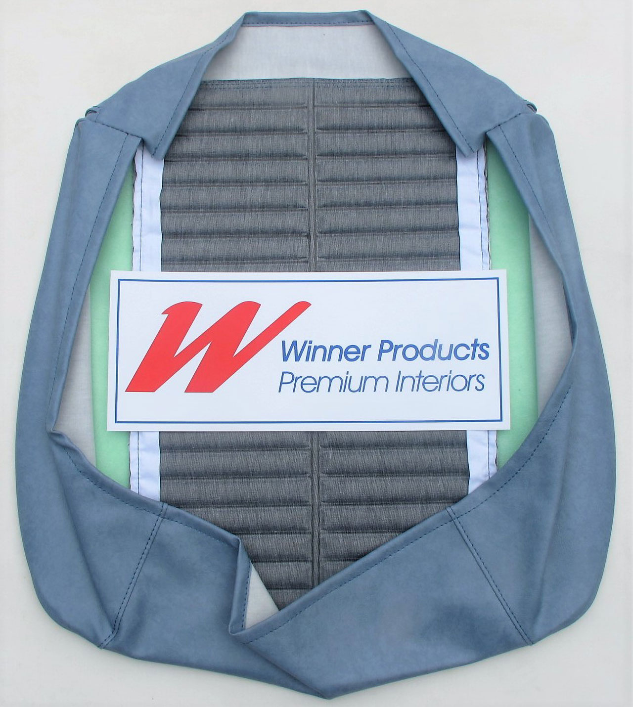 Holden Monaro HK Monaro Coupe 14Z Jacana Blue Seat Covers (Image 6 of 9)