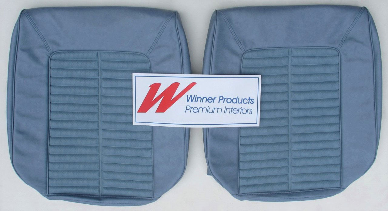 Holden Monaro HK Monaro GTS Coupe 14Z Jacana Blue Seat Covers (Image 2 of 6)