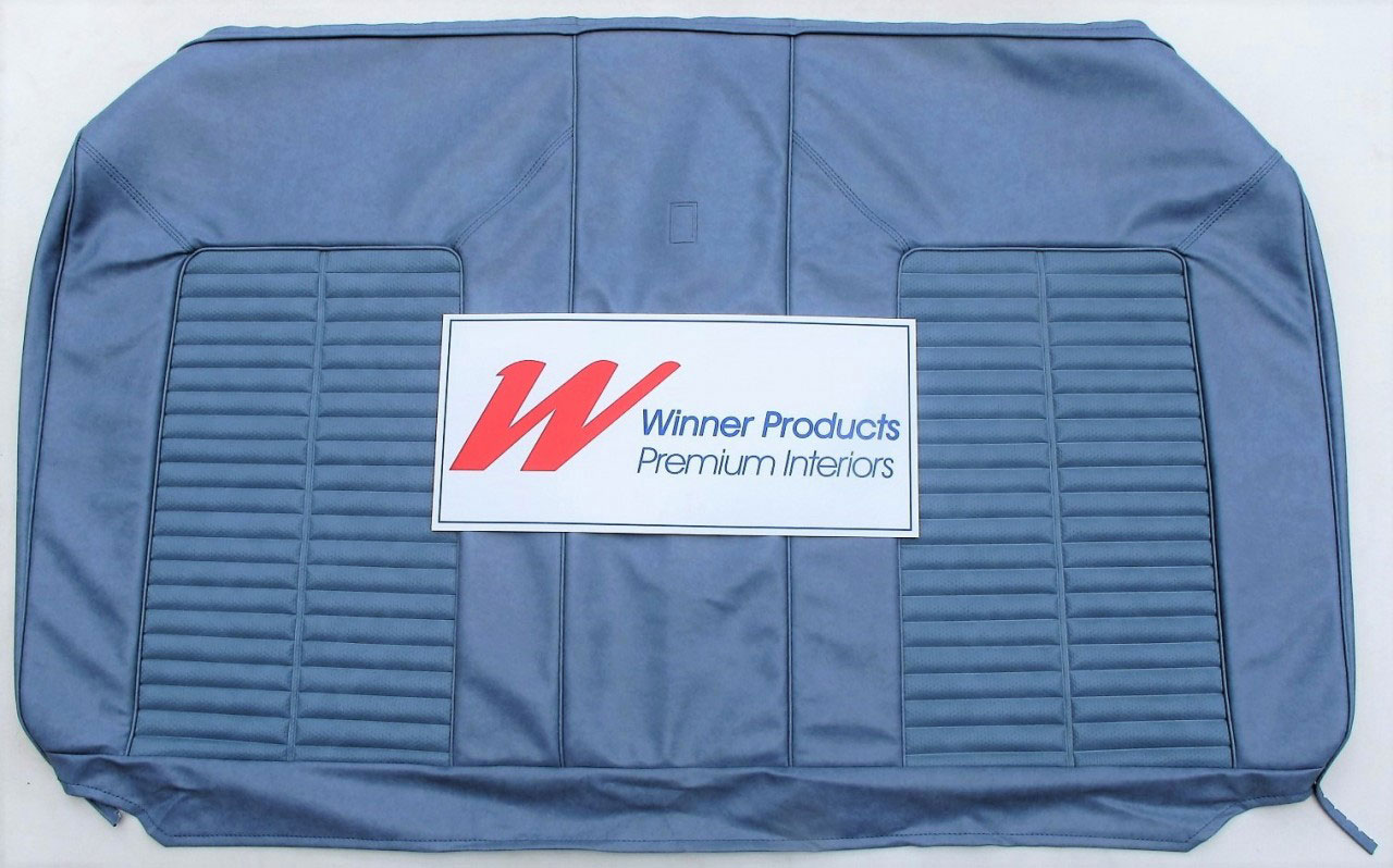 Holden Monaro HK Monaro GTS Coupe 14Z Jacana Blue Seat Covers (Image 4 of 6)