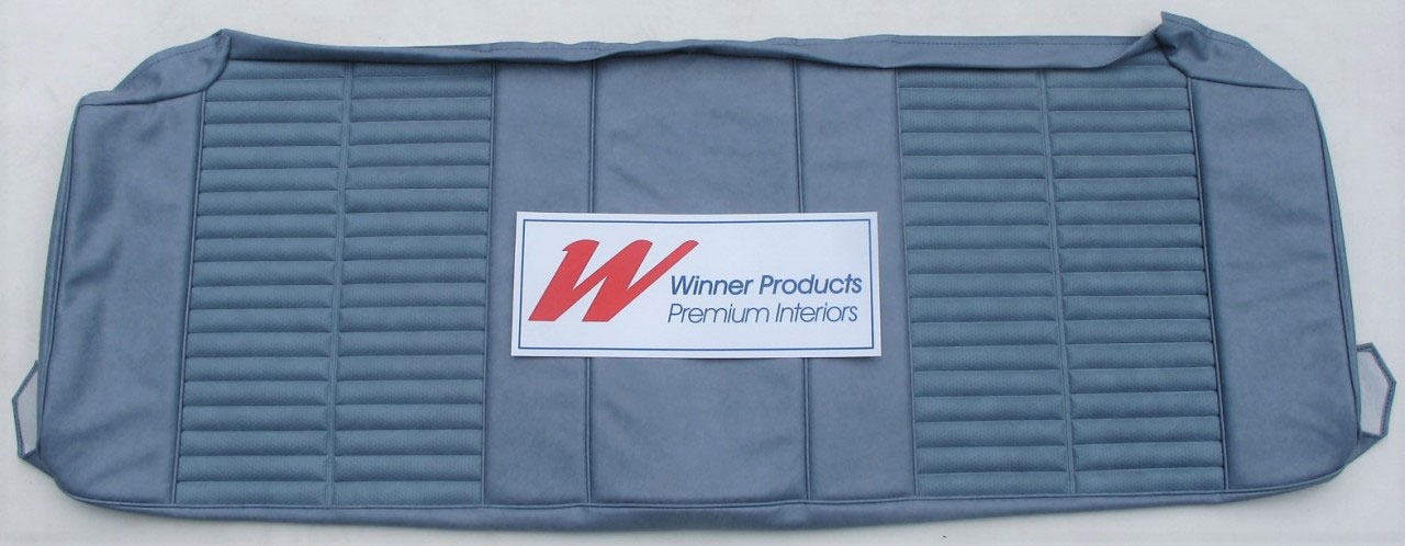 Holden Monaro HK Monaro GTS Coupe 14Z Jacana Blue Seat Covers (Image 5 of 6)