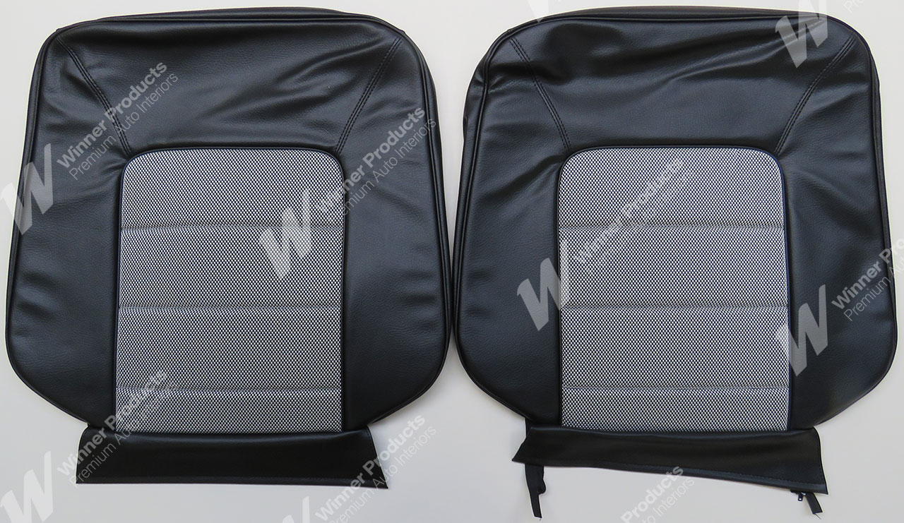 Holden SS HQ SS Sedan 10D Black Seat Covers (Image 2 of 7)