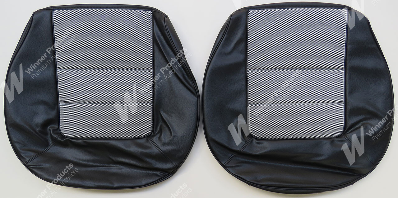 Holden SS HQ SS Sedan 10D Black Seat Covers (Image 3 of 7)