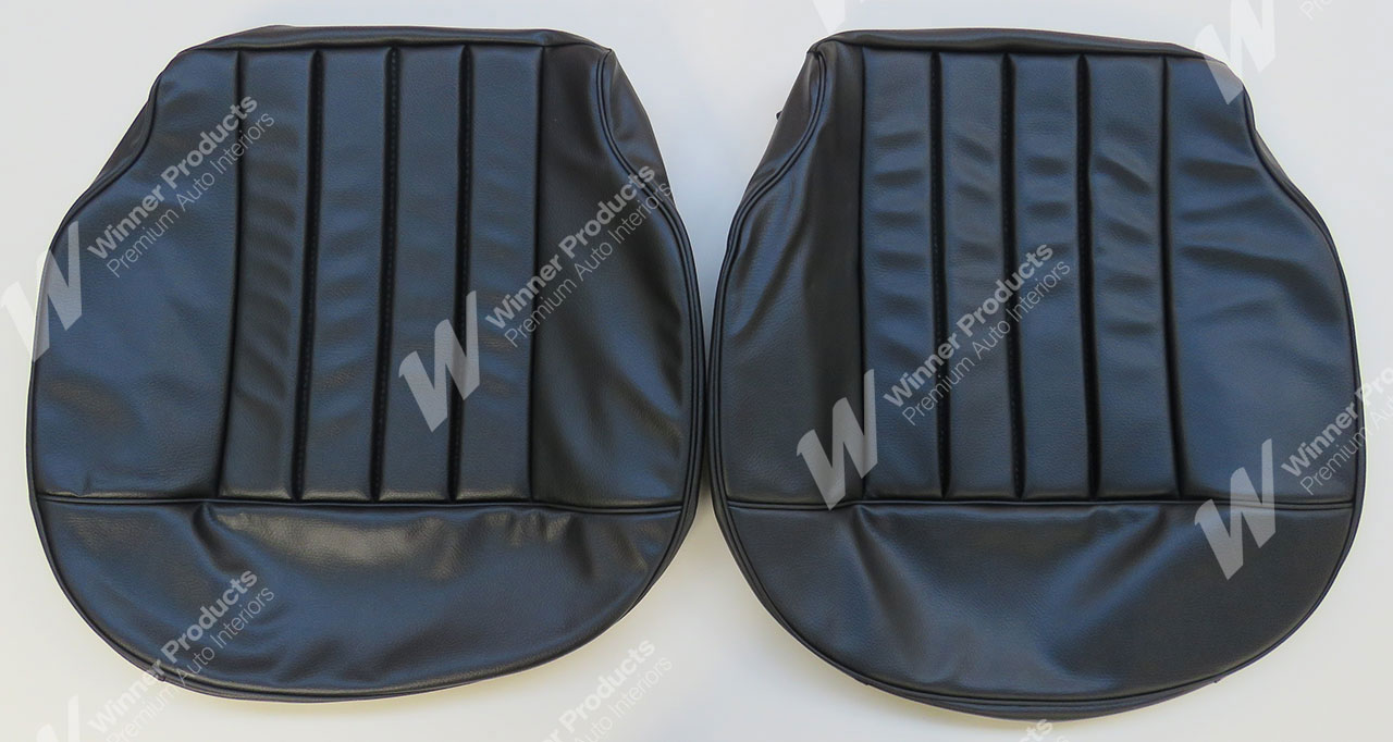 Holden Premier HQ Premier Sedan Sept72-Mar73 10R Black Seat Covers (Image 3 of 8)
