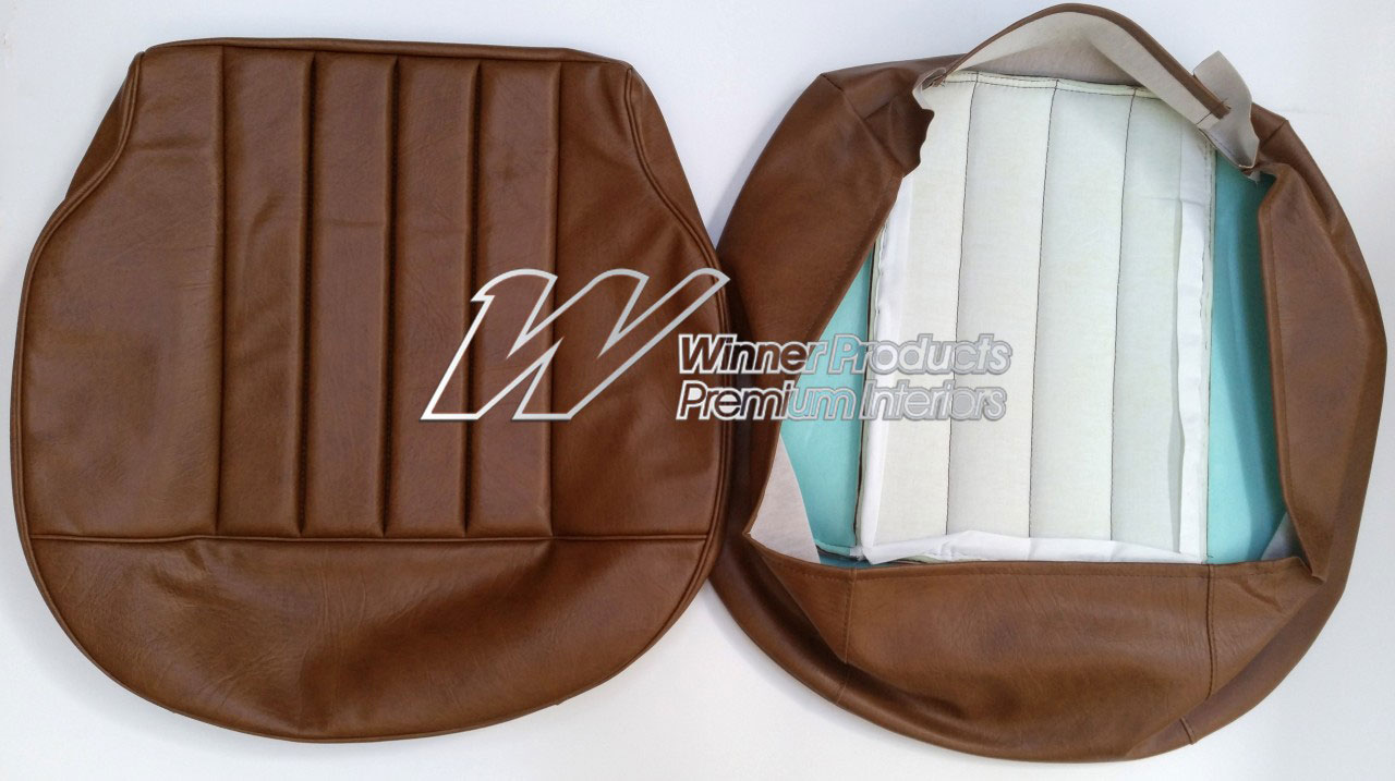 Holden Premier HQ Premier Sedan Mar73-74 39R Chestnut Seat Covers (Image 5 of 6)