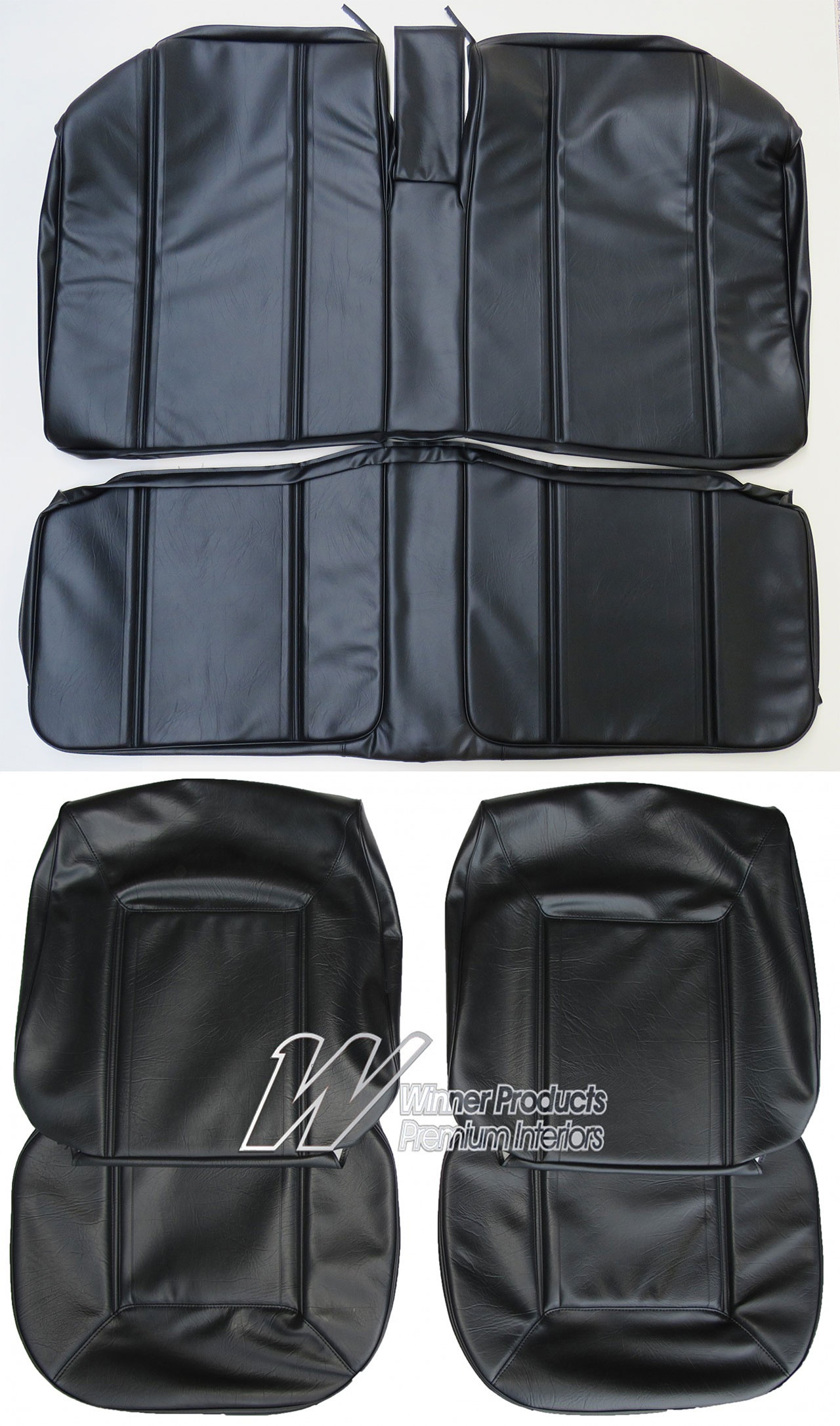 Holden Monaro HQ Monaro Coupe Mar 73-Sep 74 30E Black Seat Covers (Image 1 of 6)