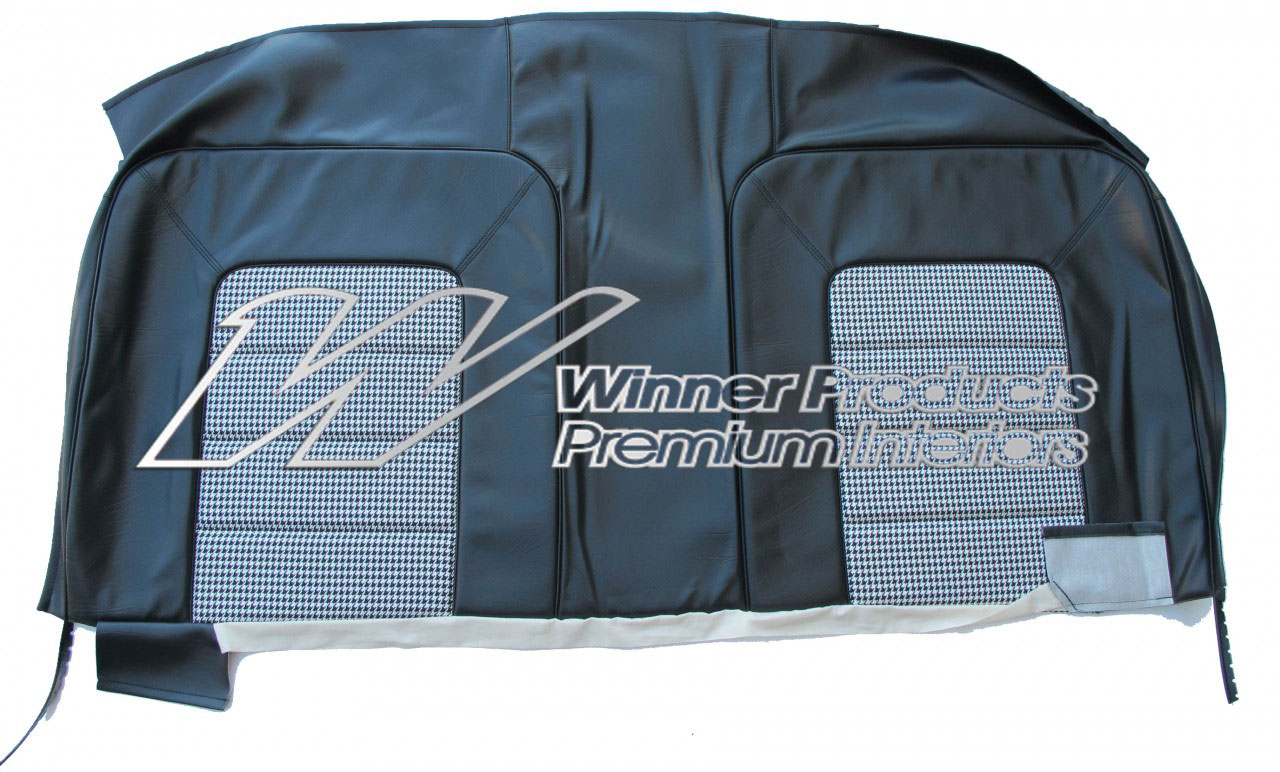 Holden Monaro HQ Monaro GTS Coupe Sep-Feb 73 10Y Black & Houndstooth Seat Covers (Image 7 of 10)