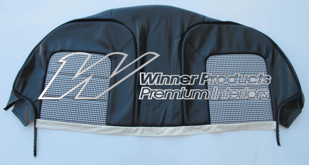 Holden Monaro HQ Monaro GTS Coupe Sep-Feb 73 10Y Black & Houndstooth Seat Covers (Image 9 of 10)