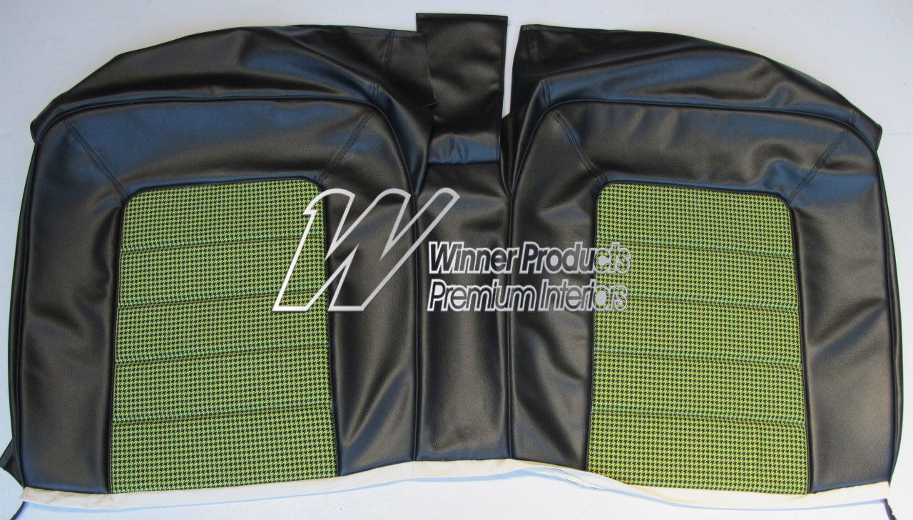 Holden Monaro HQ Monaro GTS Coupe Sep-Feb 73 10Z Black & Houndstooth Seat Covers (Image 7 of 9)