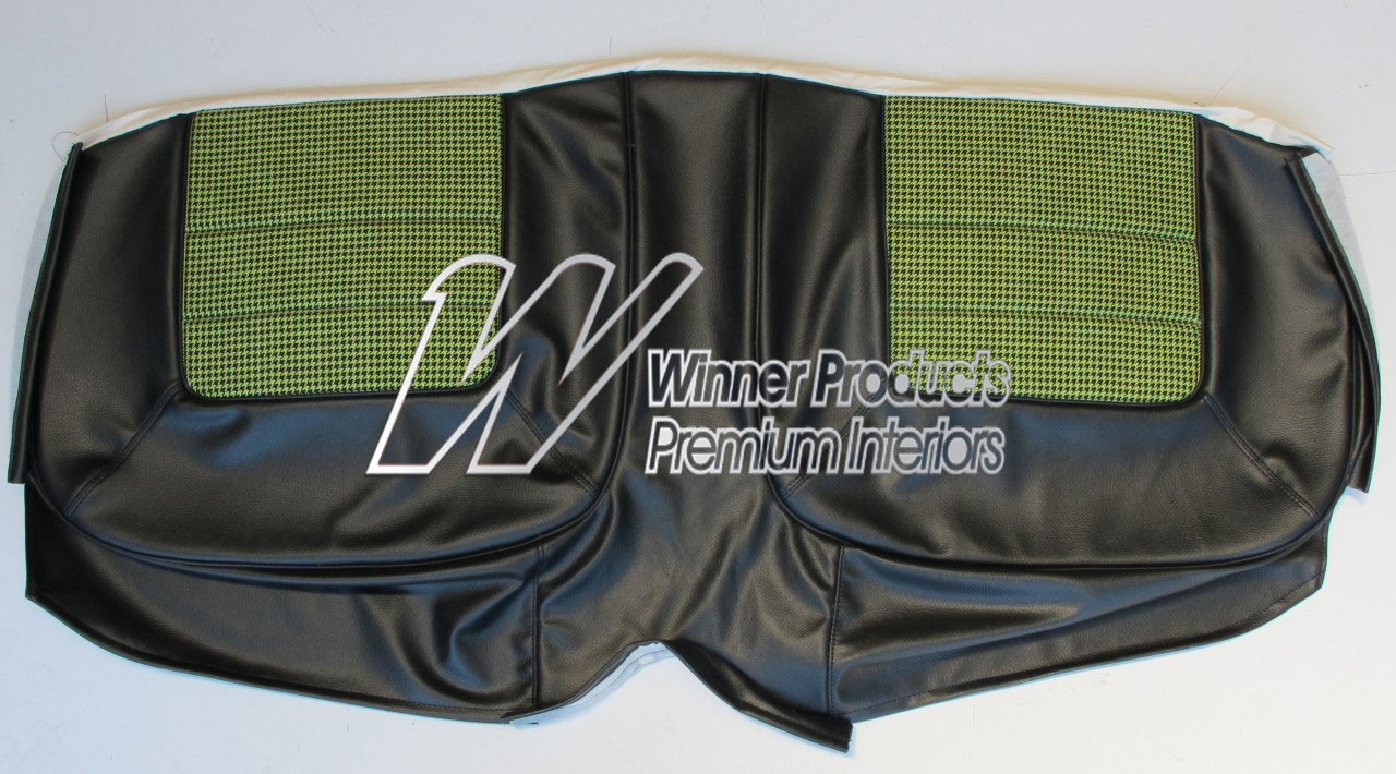 Holden Monaro HQ Monaro GTS Coupe Sep-Feb 73 10Z Black & Houndstooth Seat Covers (Image 9 of 9)