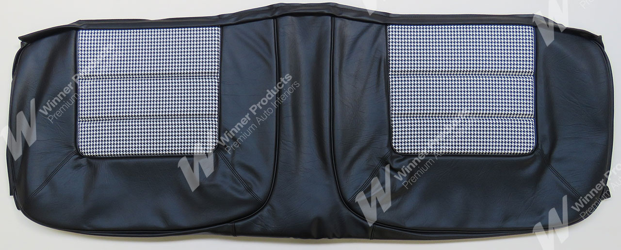 Holden Monaro HQ Monaro GTS Coupe Mar-Sep 74 30Y Black & Herringbone Seat Covers (Image 5 of 7)