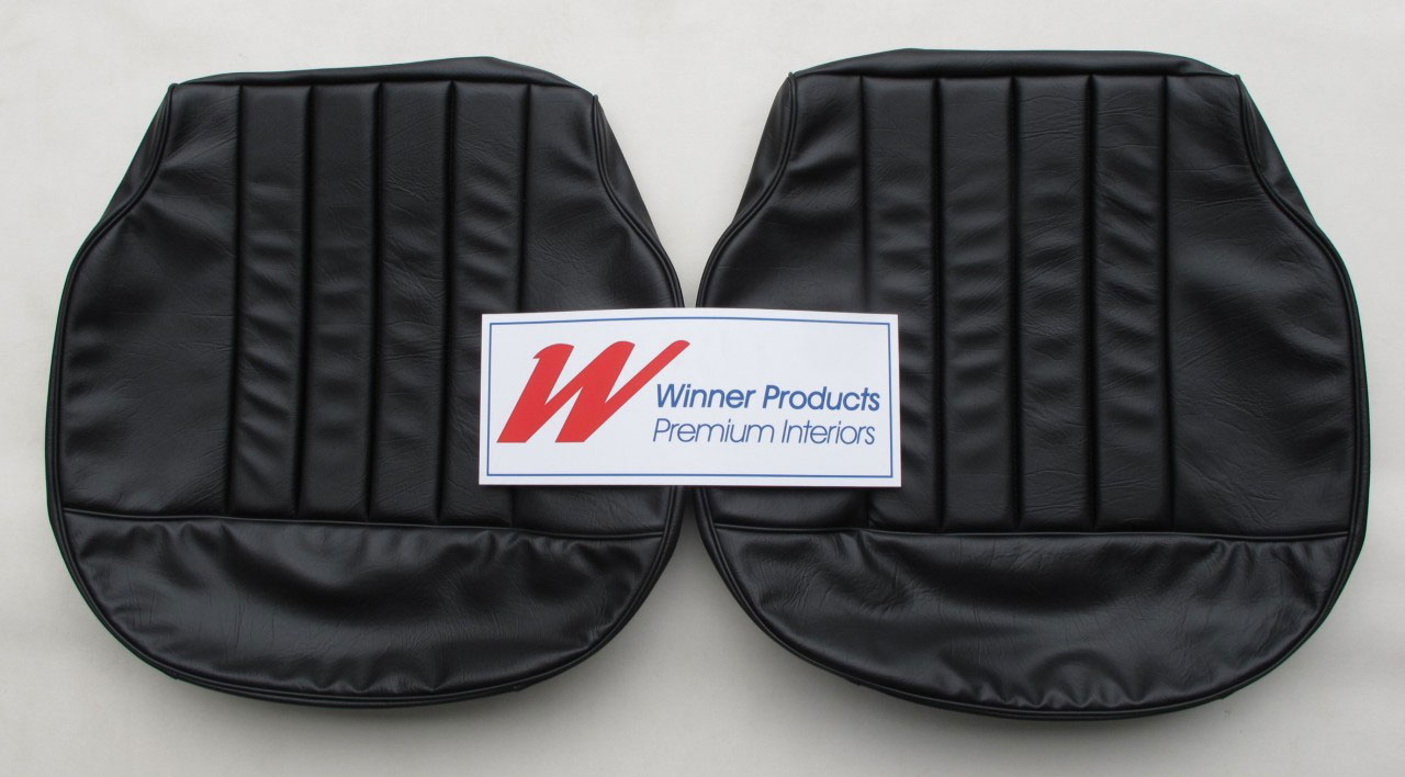Holden Monaro HQ Monaro LS C Mar-Sep 74 30R Black Seat Covers (Image 5 of 8)