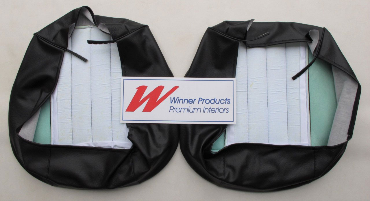 Holden Monaro HQ Monaro LS C Mar-Sep 74 30R Black Seat Covers (Image 6 of 8)