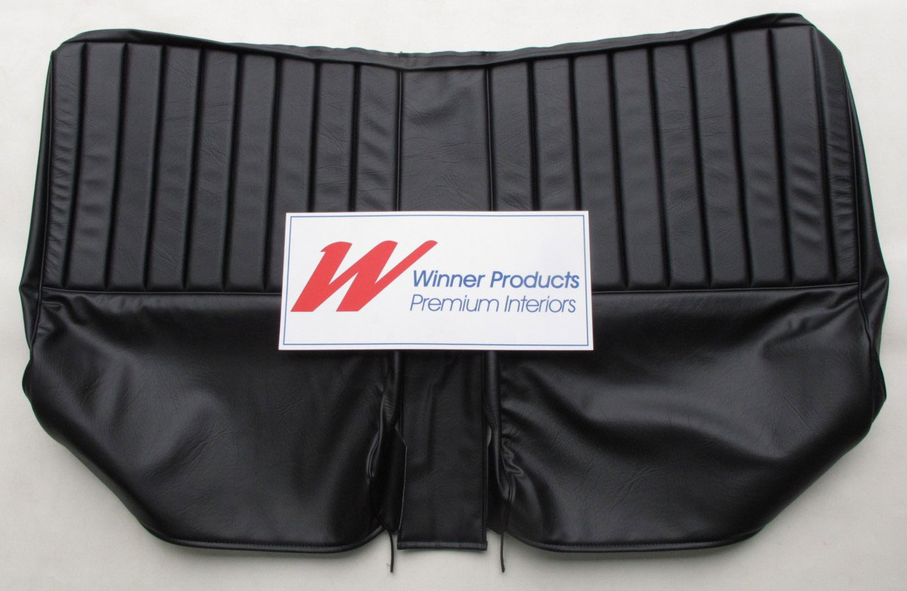 Holden Monaro HQ Monaro LS C Mar-Sep 74 30R Black Seat Covers (Image 7 of 8)