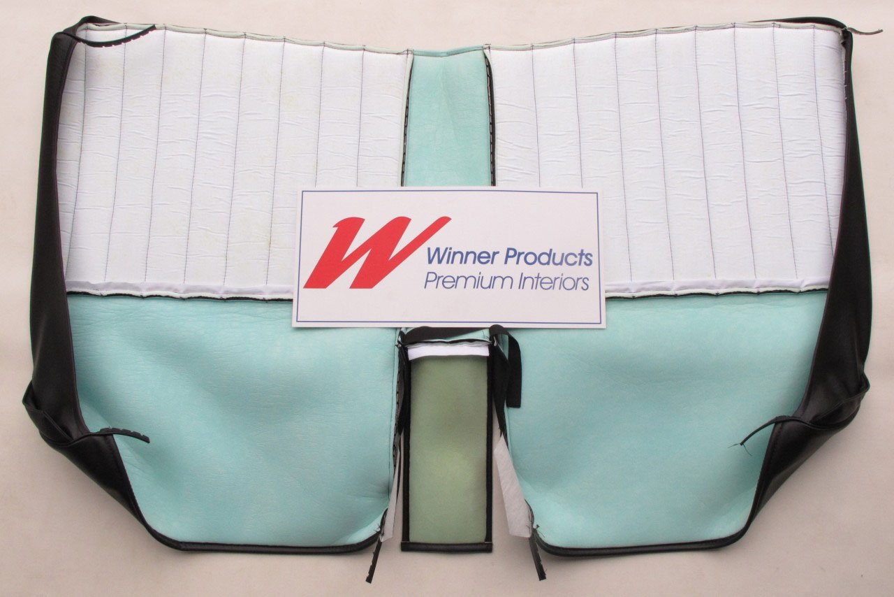 Holden Monaro HQ Monaro LS C Mar-Sep 74 30R Black Seat Covers (Image 8 of 8)