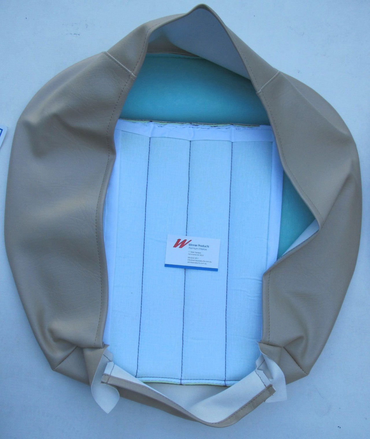 Holden Monaro HQ Monaro LS C Mar-Sep 74 38T Doeskin & Chestnut & Cloth Seat Covers (Image 6 of 9)