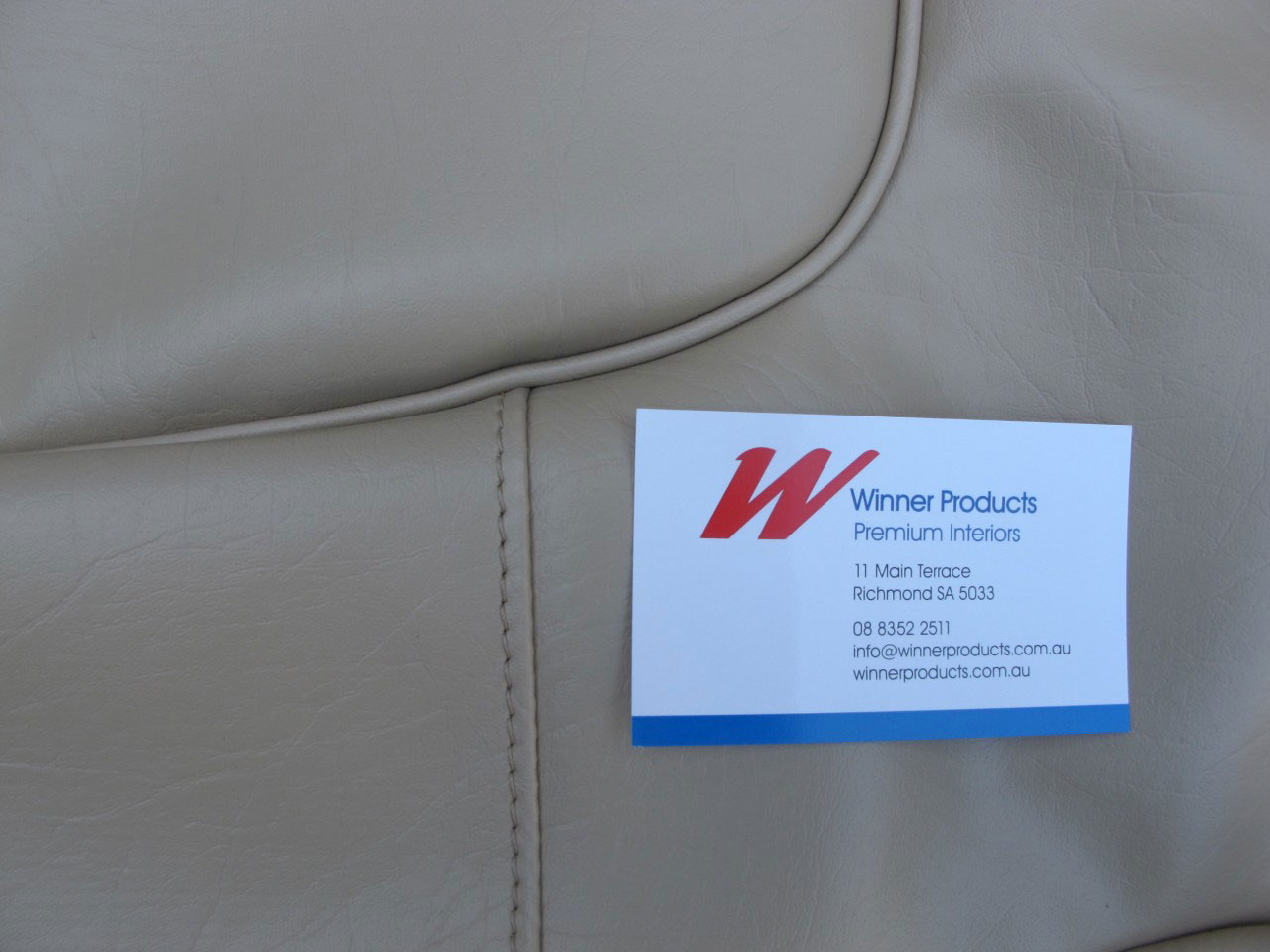 Holden Monaro HQ Monaro LS C Mar-Sep 74 38T Doeskin & Chestnut & Cloth Seat Covers (Image 8 of 9)