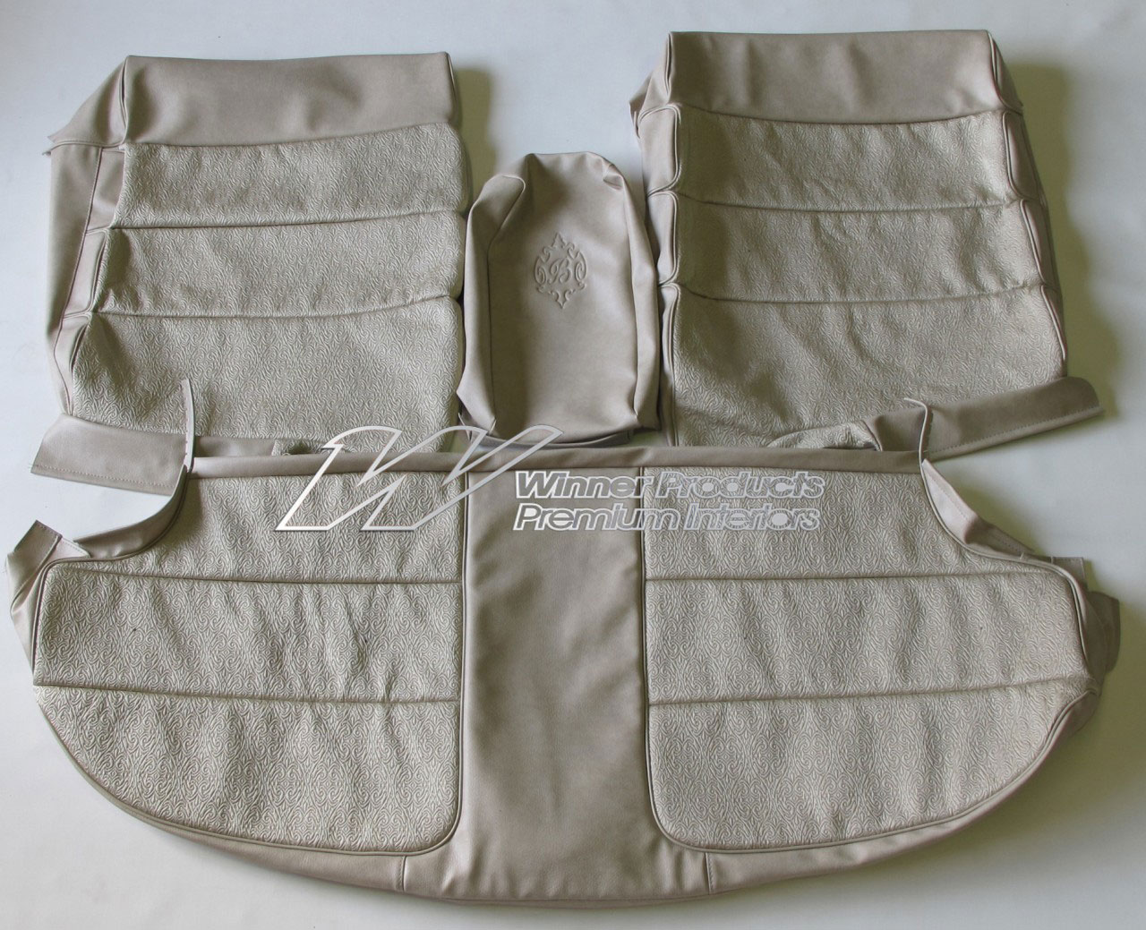 Holden Brougham HT Brougham Sedan 18M Sandalwood & Brocade Seat Covers (Image 4 of 8)