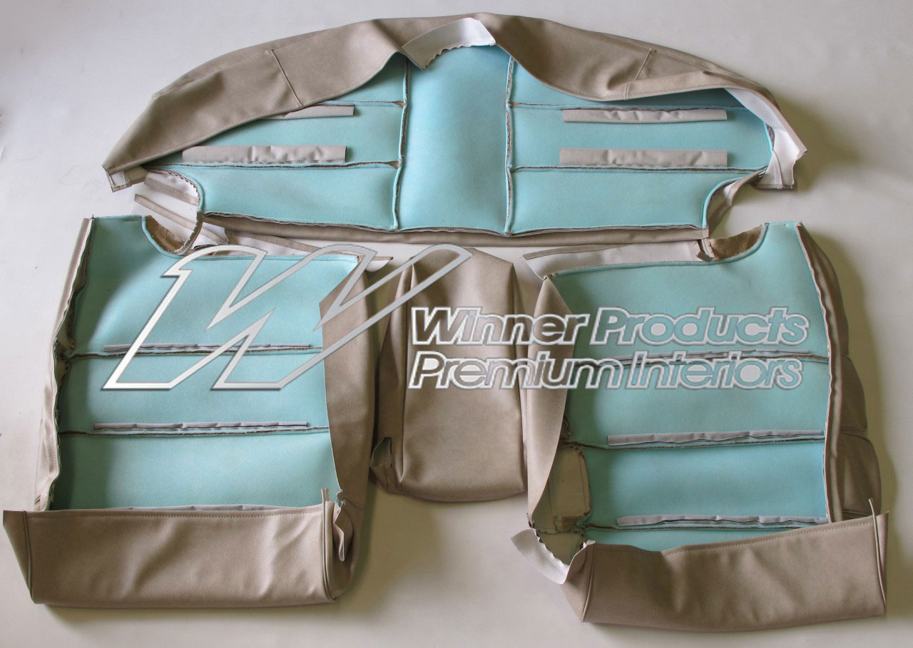 Holden Brougham HT Brougham Sedan 18M Sandalwood & Brocade Seat Covers (Image 8 of 8)