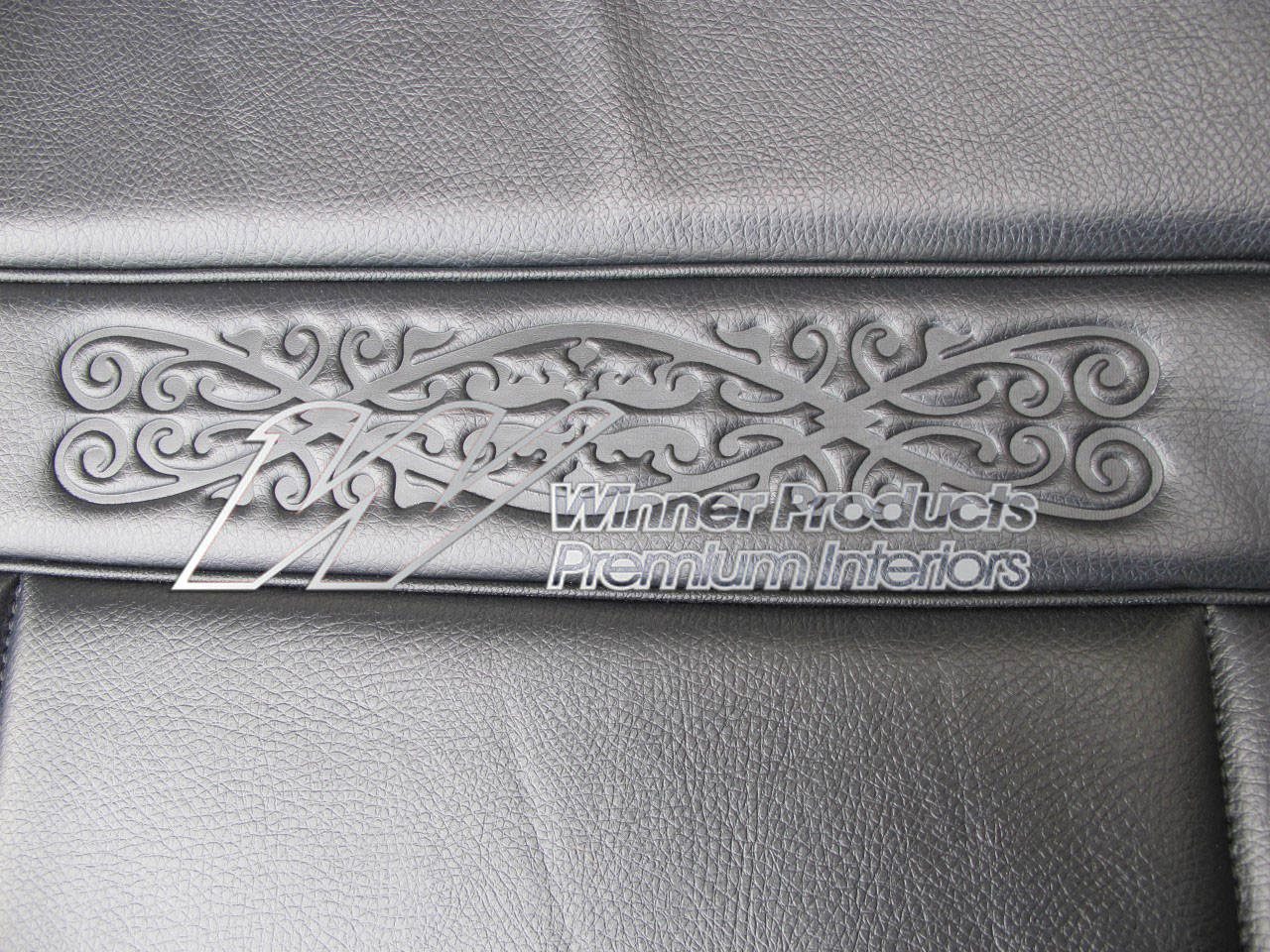 Holden Premier HT Premier Sedan 10R Black Seat Covers (Image 4 of 10)