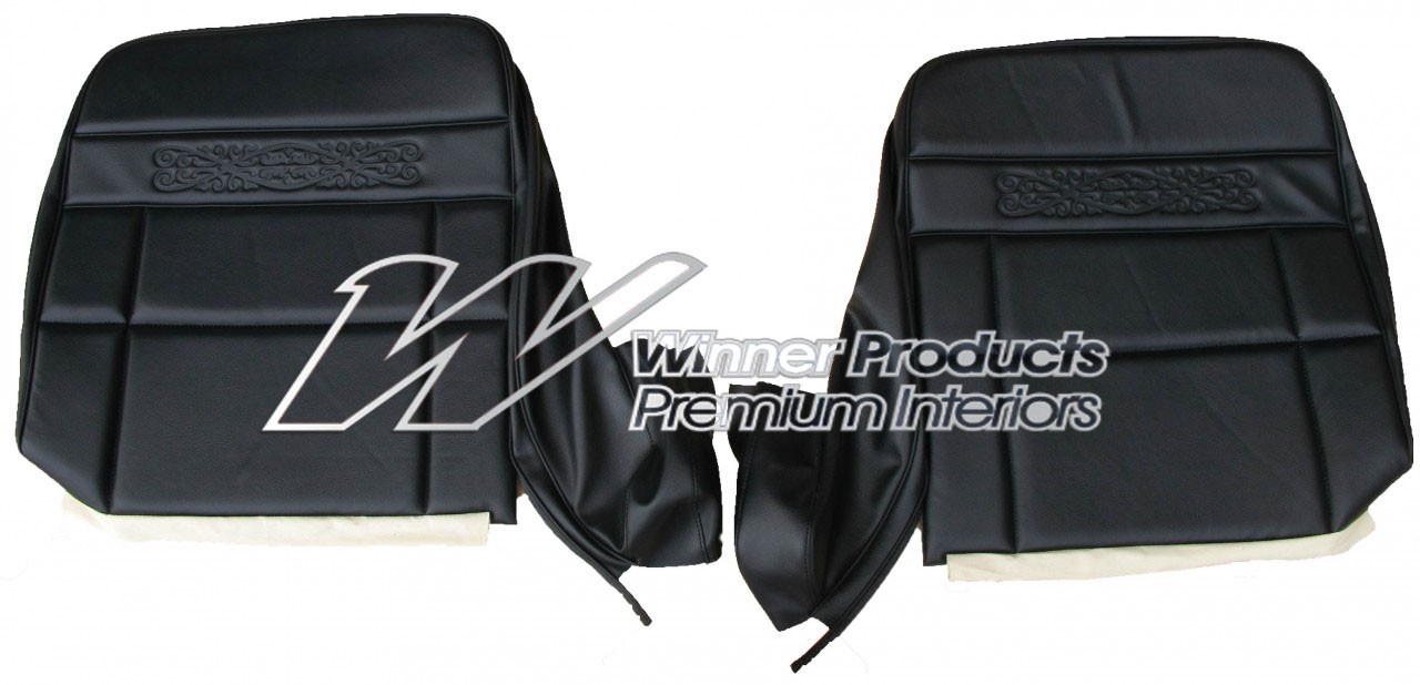 Holden Premier HT Premier Sedan 10R Black Seat Covers (Image 6 of 10)