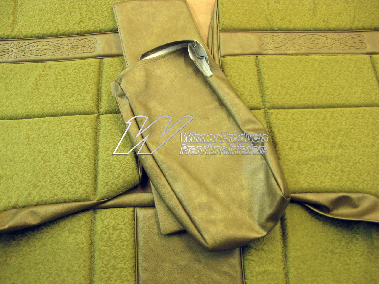 Holden Premier HT Premier Sedan 11T Antique Gold & Castillion Weave Seat Covers (Image 4 of 4)