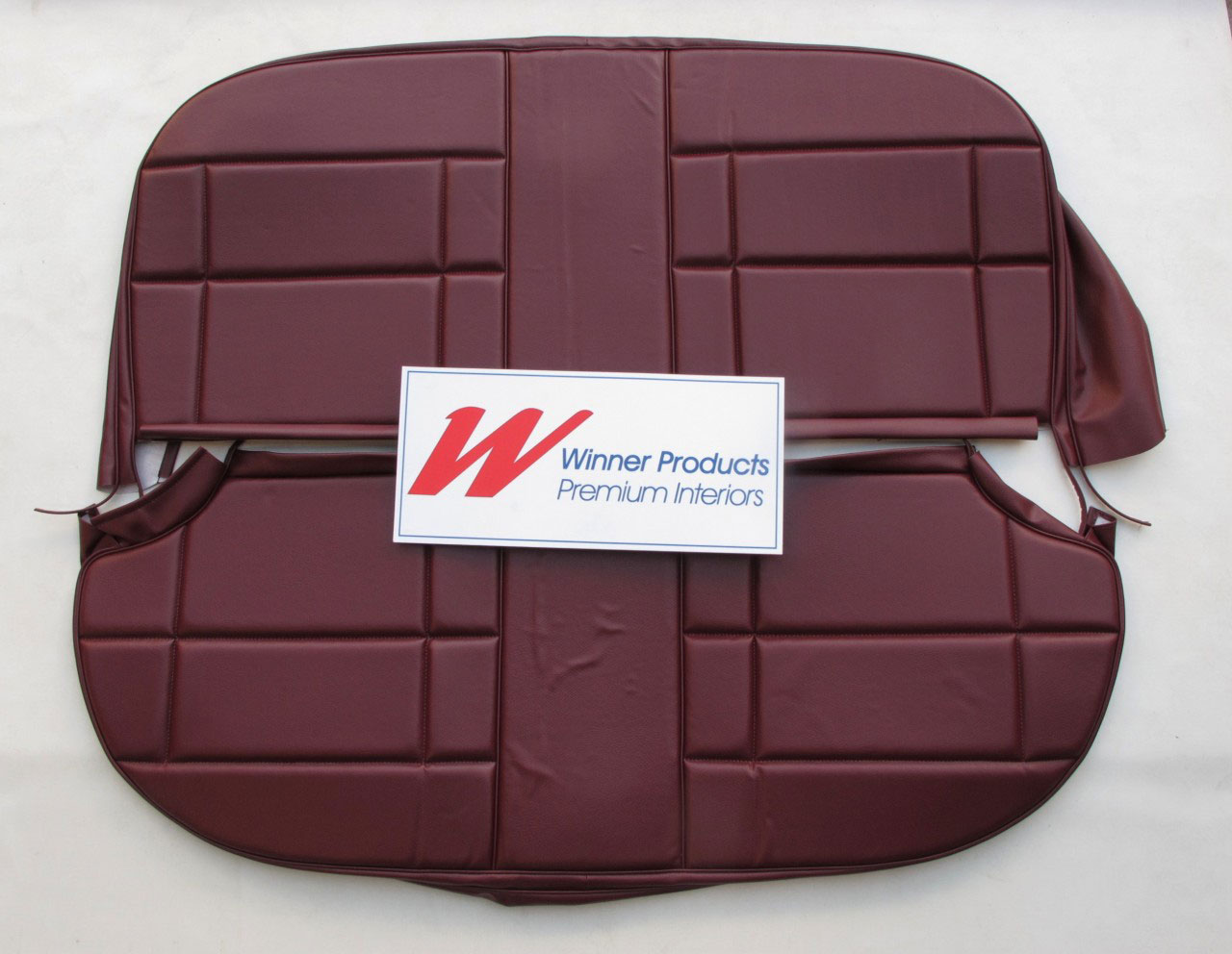 Holden Premier HT Premier Sedan 12R Morocco Red Seat Covers (Image 2 of 7)