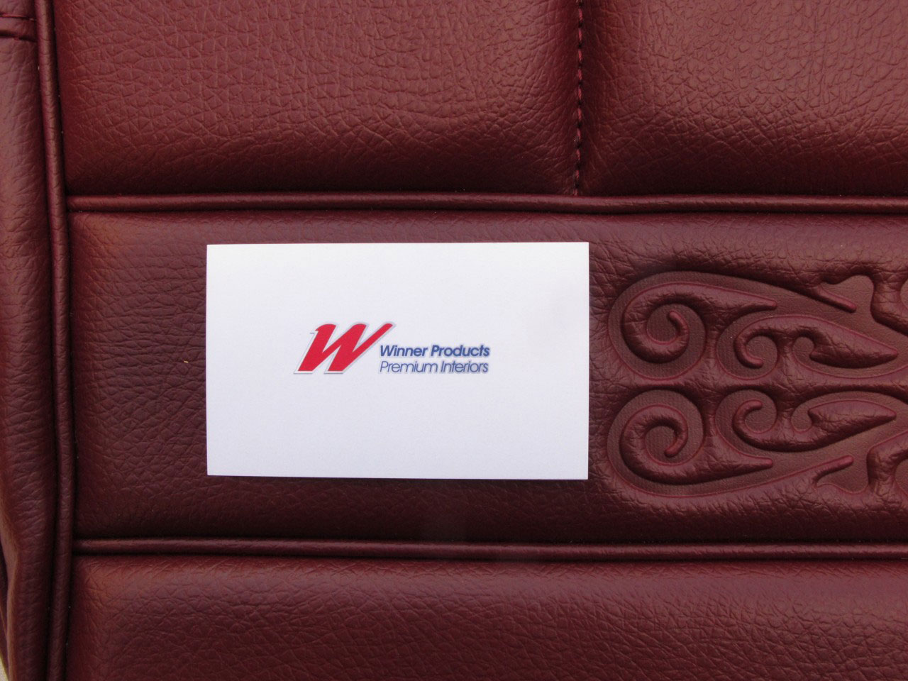 Holden Premier HT Premier Sedan 12R Morocco Red Seat Covers (Image 3 of 7)