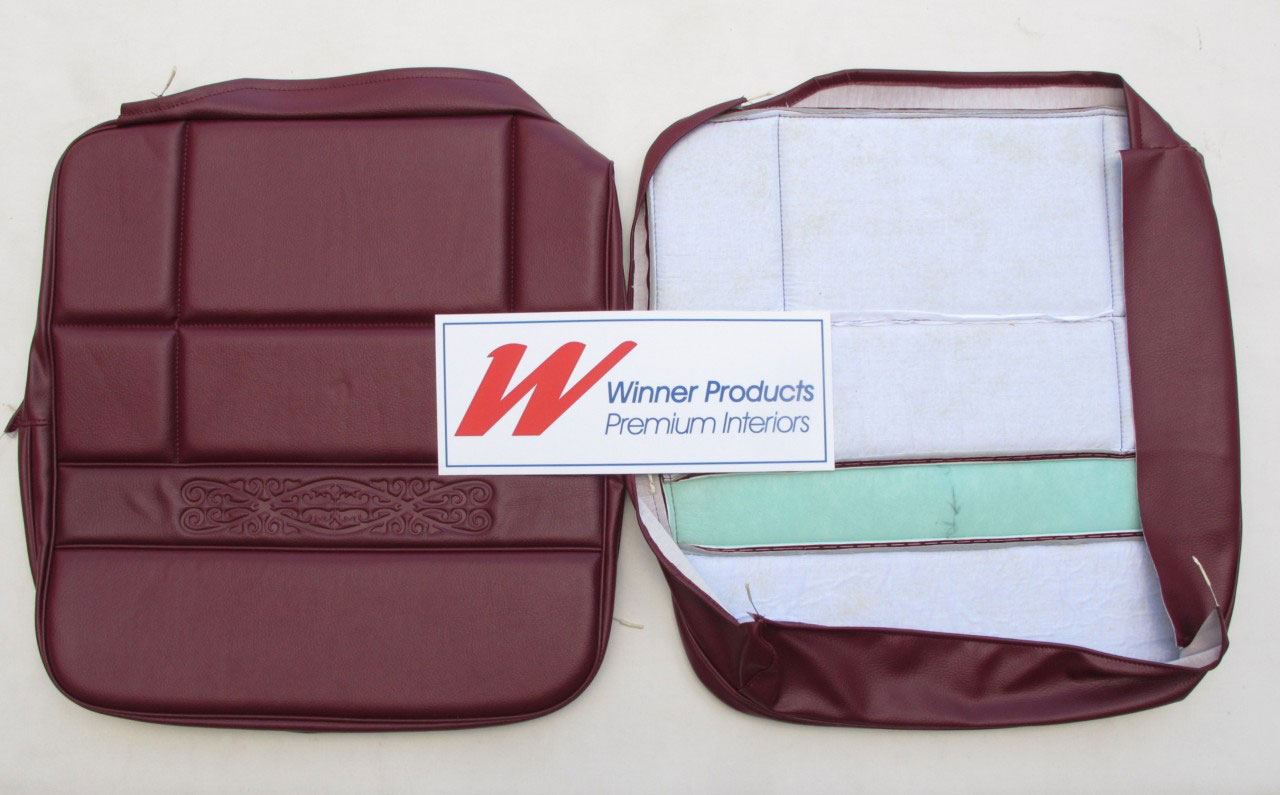 Holden Premier HT Premier Sedan 12R Morocco Red Seat Covers (Image 5 of 7)