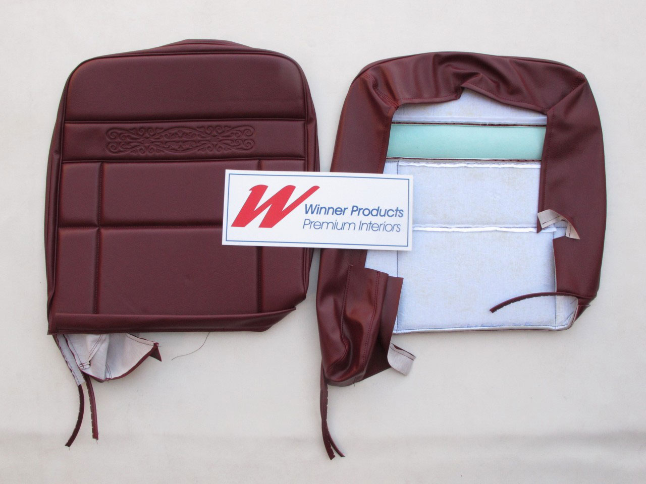 Holden Premier HT Premier Sedan 12R Morocco Red Seat Covers (Image 6 of 7)