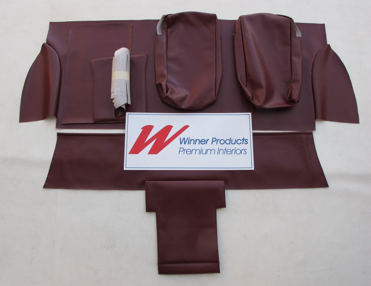 Holden Premier HT Premier Sedan 12R Morocco Red Seat Covers (Image 7 of 7)