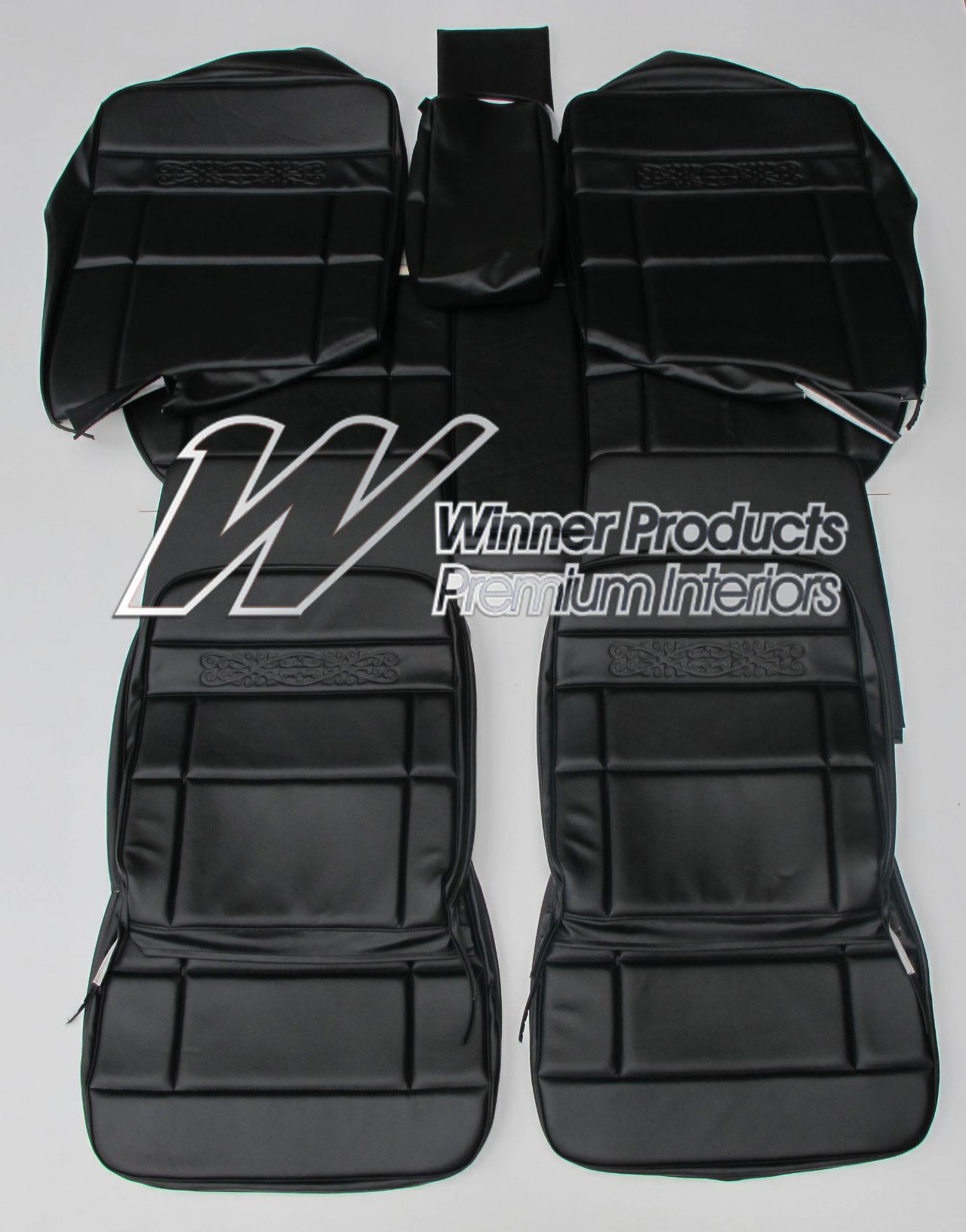 Holden Premier HT Premier Wagon 10R Black Seat Covers (Image 10 of 14)