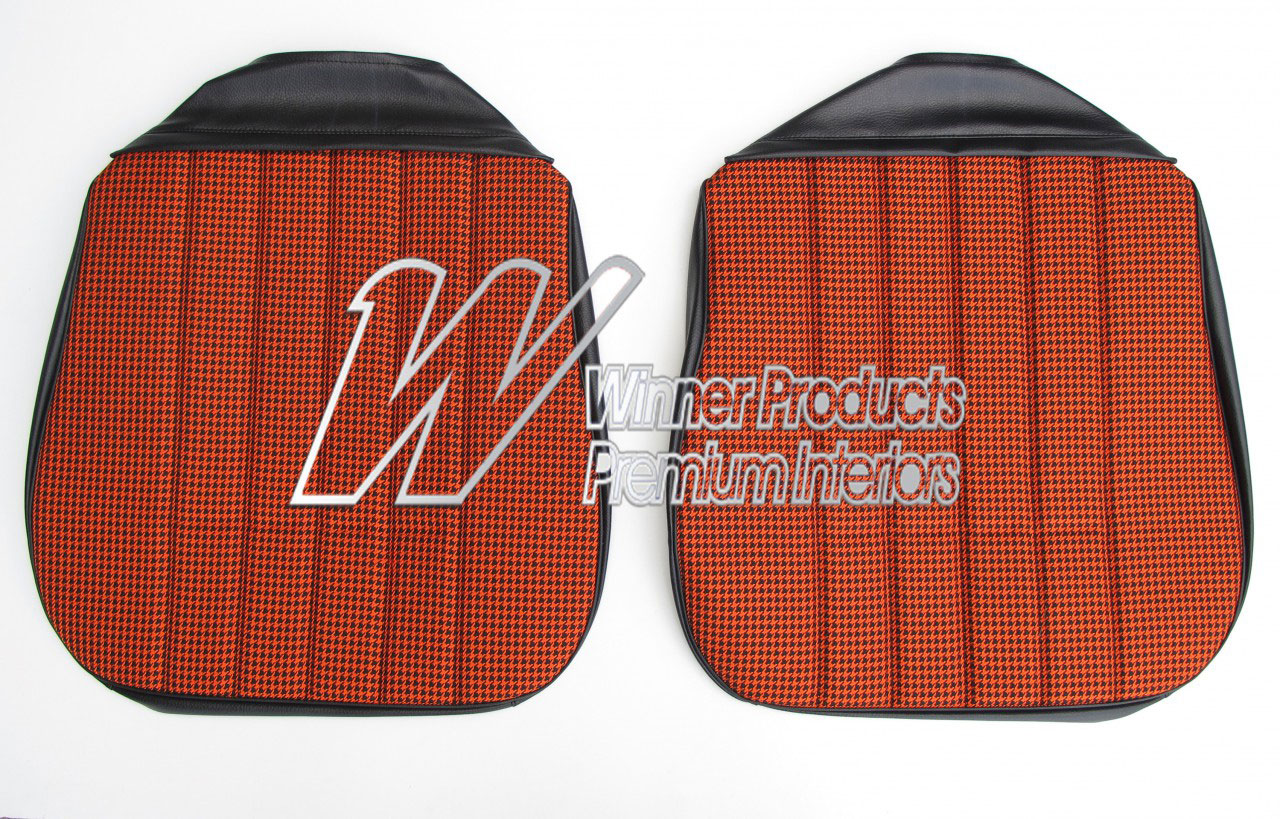 Holden Monaro HT Monaro GTS Coupe 10Z Black & Houndstooth Seat Covers (Image 5 of 12)