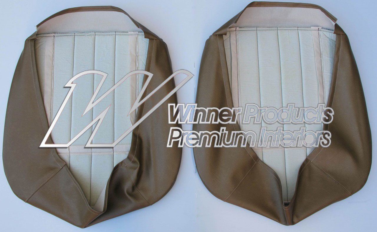 Holden Monaro HT Monaro GTS Coupe 11Y Antique Gold & Houndstooth Seat Covers (Image 6 of 11)