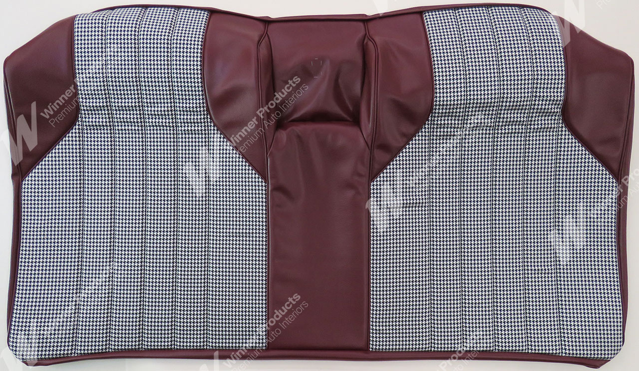 Holden Monaro HT Monaro GTS Coupe 12Y Morocco Red & Houndstooth Seat Covers (Image 4 of 6)